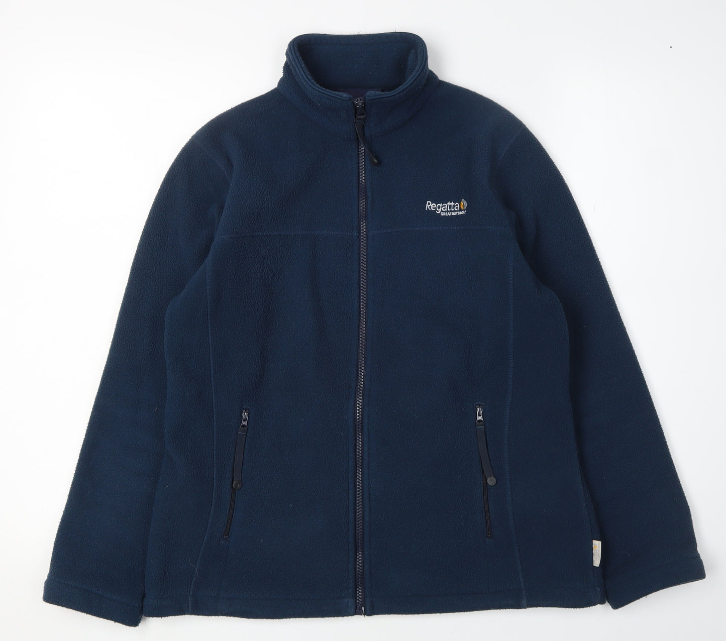 Regatta Women's Blue Fleece Jacket Size 10 Casual