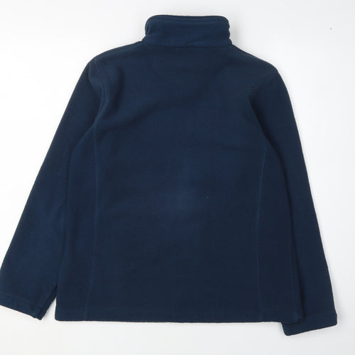 Regatta Women's Blue Fleece Jacket Size 10 Casual