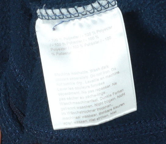 Regatta Women's Blue Fleece Jacket Size 10 Casual