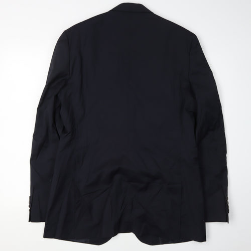 Jaeger Men's Black Blazer 42L