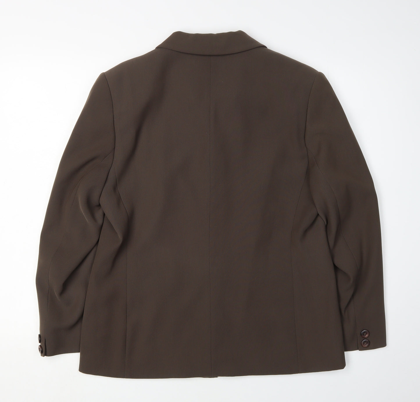 Alexon Women's Brown Blazer Size 14 Five-Button