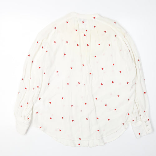 Whistles Women's White Tunic Blouse - UK 10