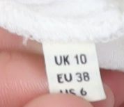 Whistles Women's White Tunic Blouse - UK 10