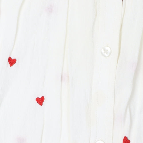 Whistles Women's White Tunic Blouse - UK 10