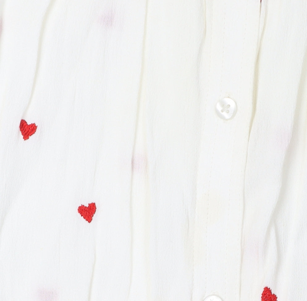 Whistles Women's White Tunic Blouse - UK 10