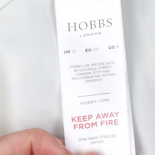 Hobbs Women's Multicoloured V-Neck Sheath Dress Size 12