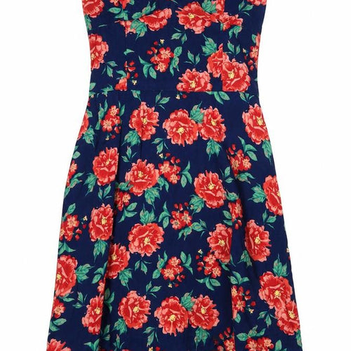 Superdry Women's Multicoloured Floral A-Line Dress XS