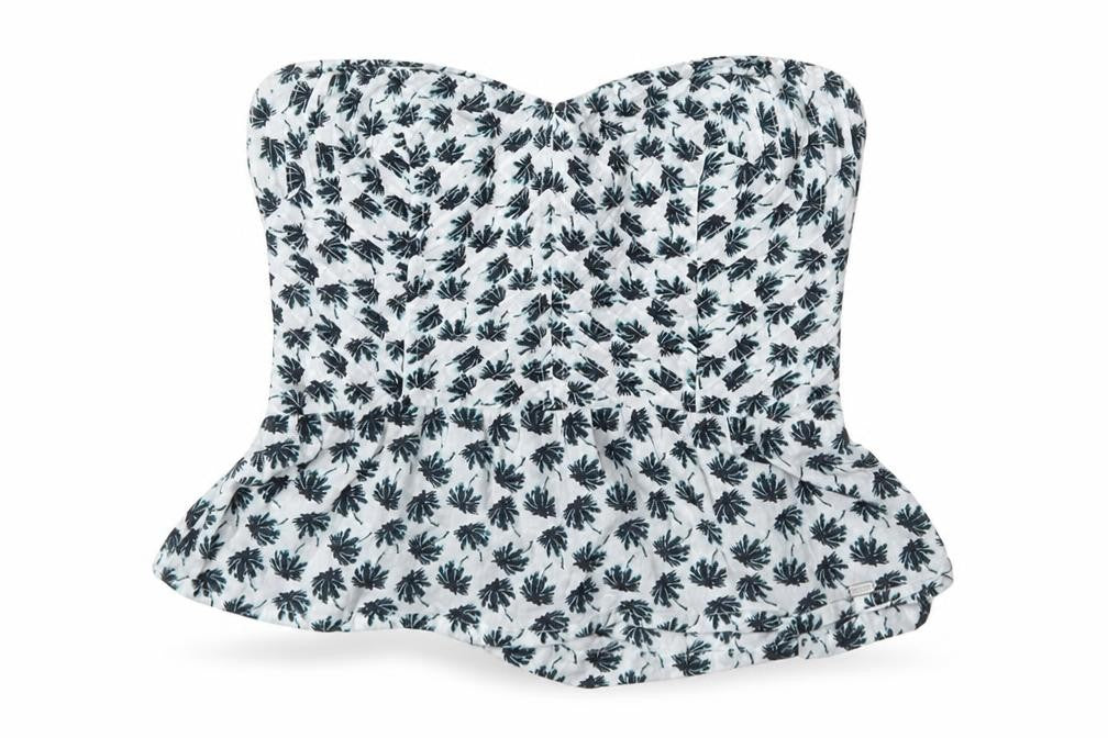 SUPERDRY Women's Blue Floral XS Camisole Blouse