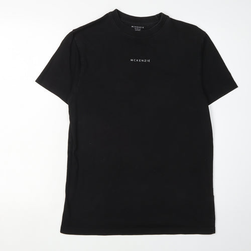 McKenzie Men's Black XS Crew Neck T-Shirt