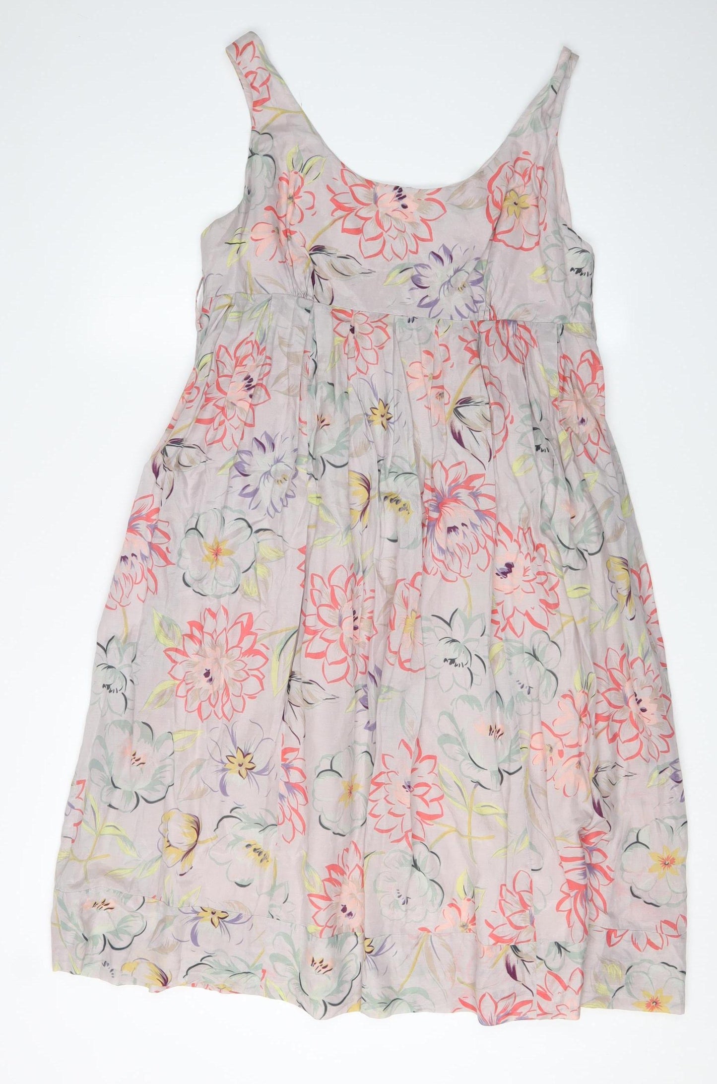 Kew Women's Multicoloured Floral Fit & Flare Dress, Size 12