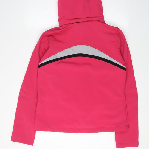Trespass Women's Pink Soft Shell Hooded Jacket L