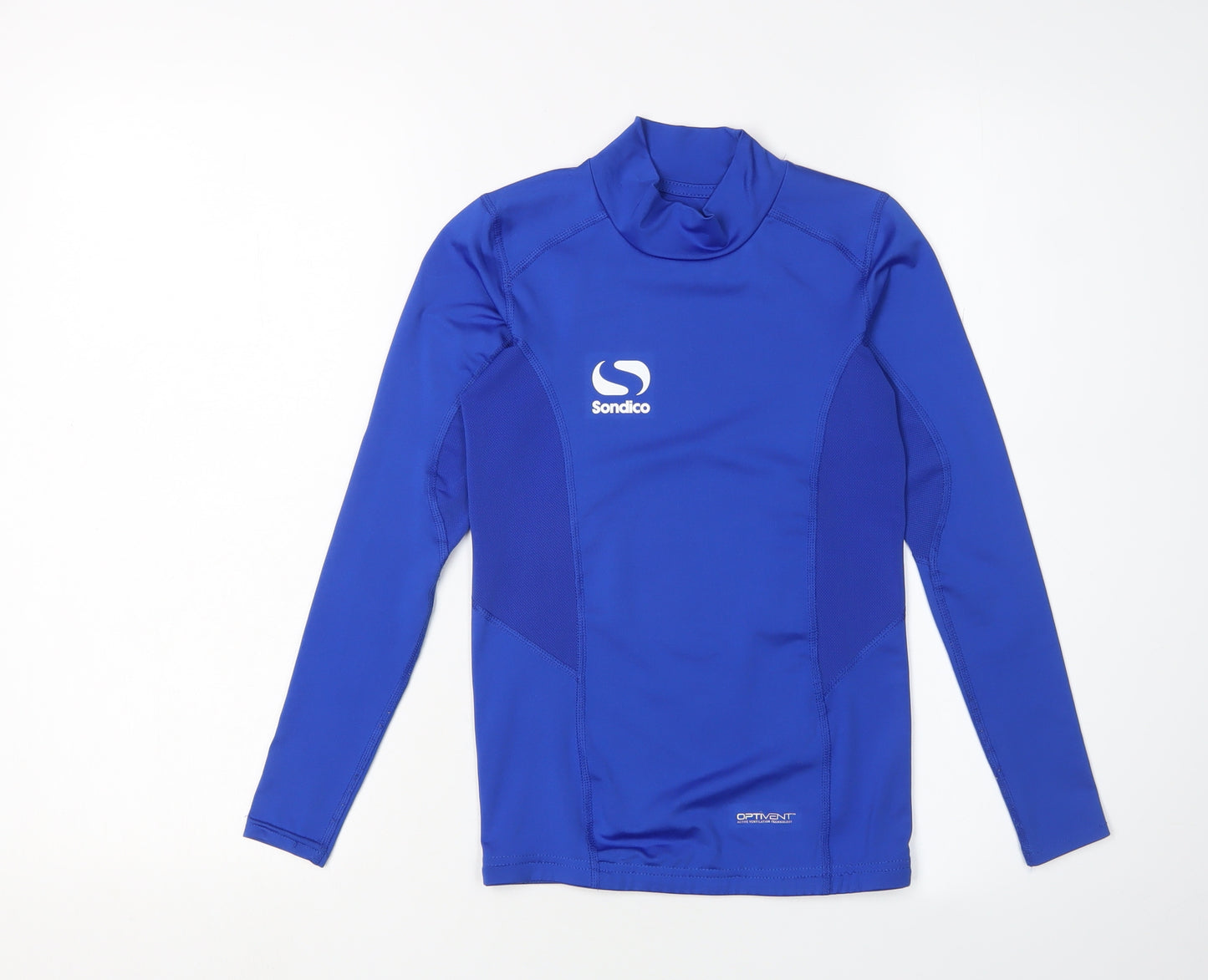 Sondico Boys Blue Long Sleeve Mock Neck Pullover Top