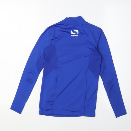 Sondico Boys Blue Long Sleeve Mock Neck Pullover Top