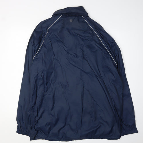 Mountain Warehouse Men's Blue Windbreaker Jacket L