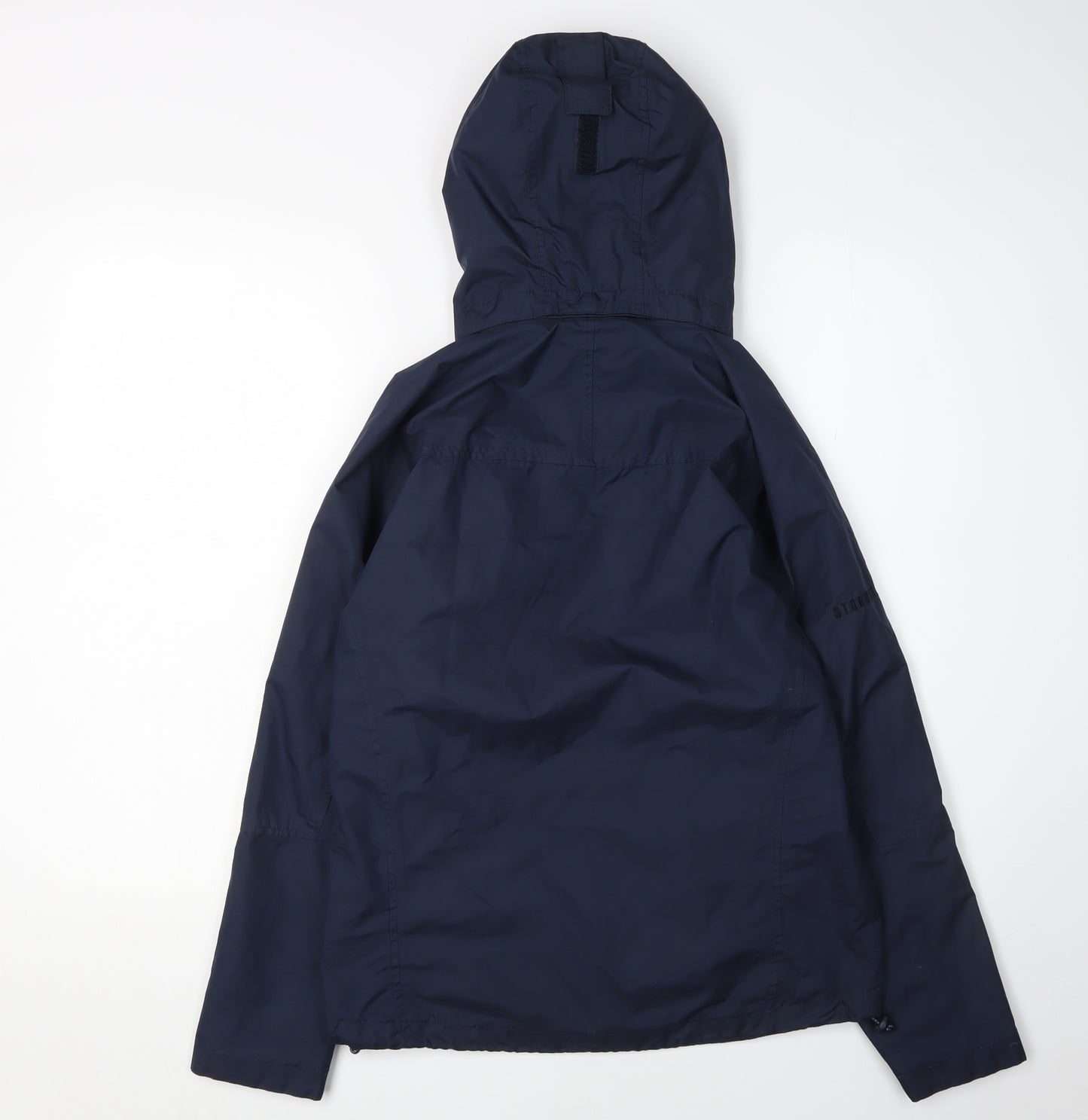 Peter Storm Women's Blue Parka Jacket Size 8 Hooded