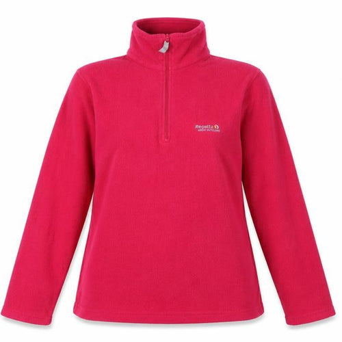 Regatta Women's Red Fleece Pullover Sweatshirt - Size 12