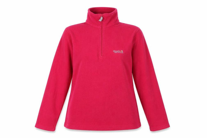 Regatta Women's Red Fleece Pullover Sweatshirt - Size 12