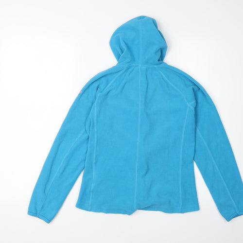 Trespass Women's Blue Hooded Fleece Jacket S