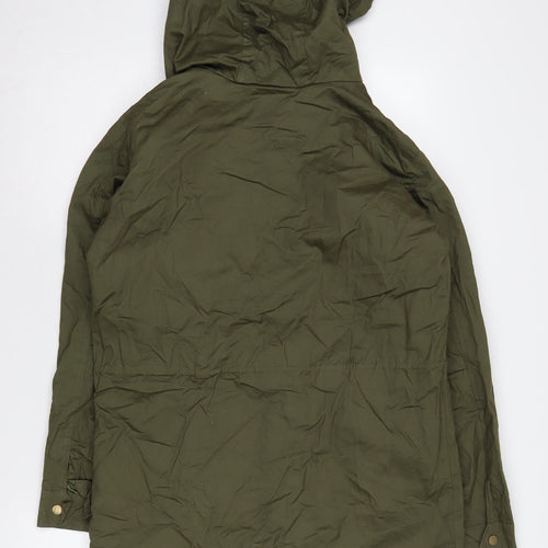 Nicholas Reid Women's Green Parka Jacket Size S