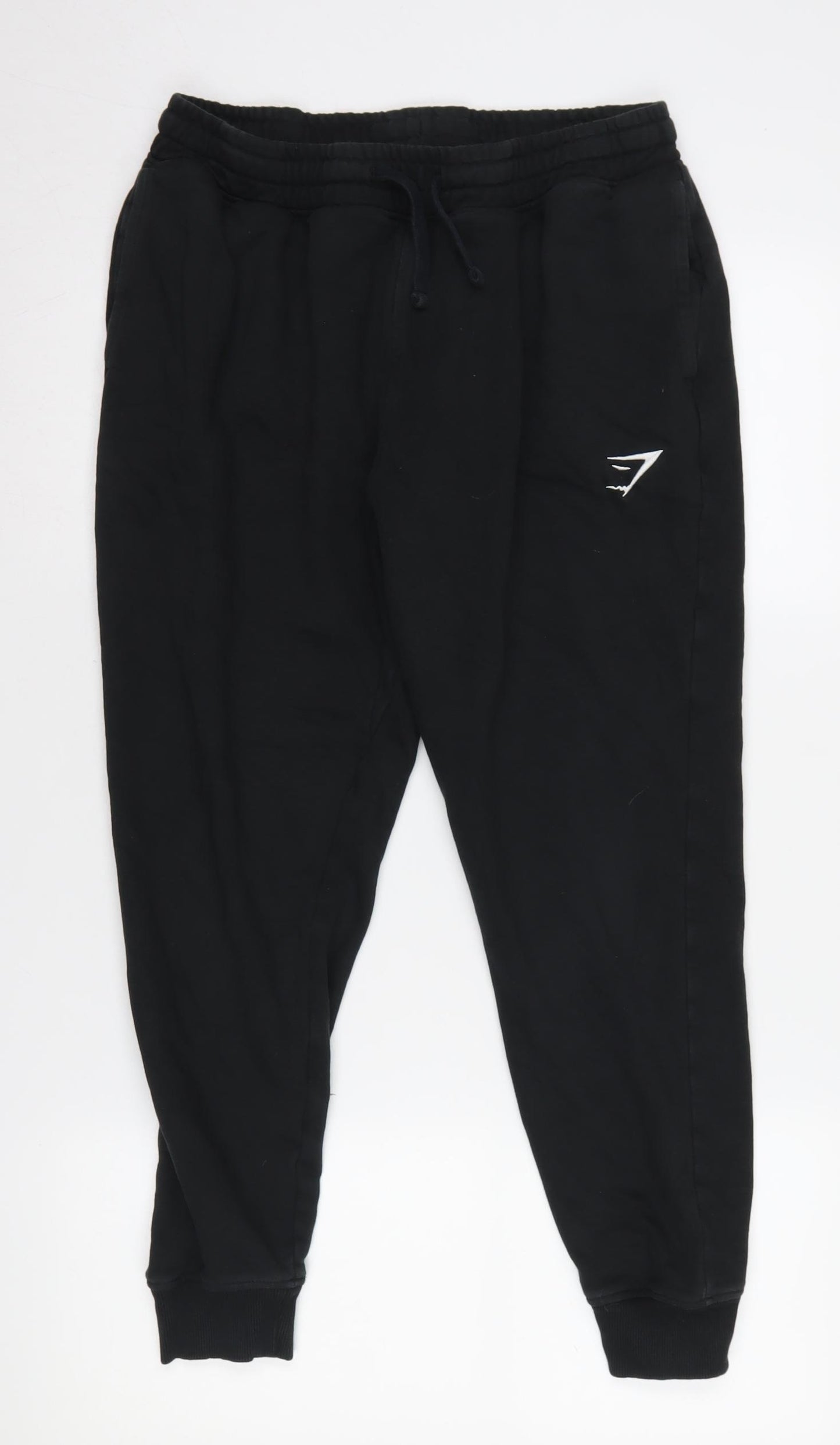Gymshark Men's Black Jogger Trousers M Gym & Training