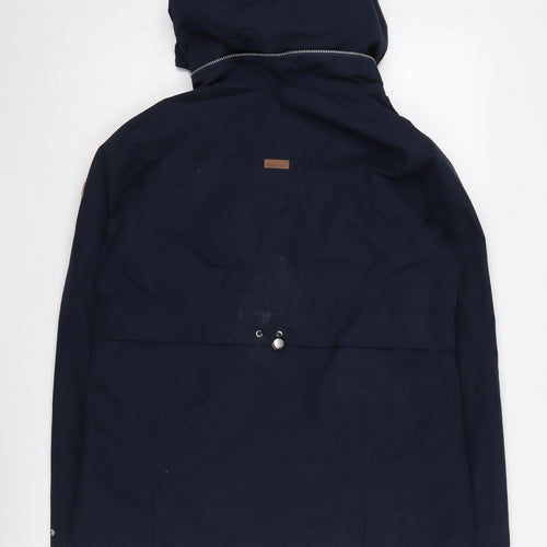 Regatta Women's Blue Parka Jacket UK 14 Casual