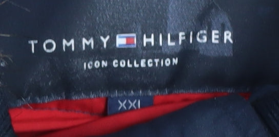 Tommy Hilfiger Men's Blue Parka Jacket 2XL Winter Coat