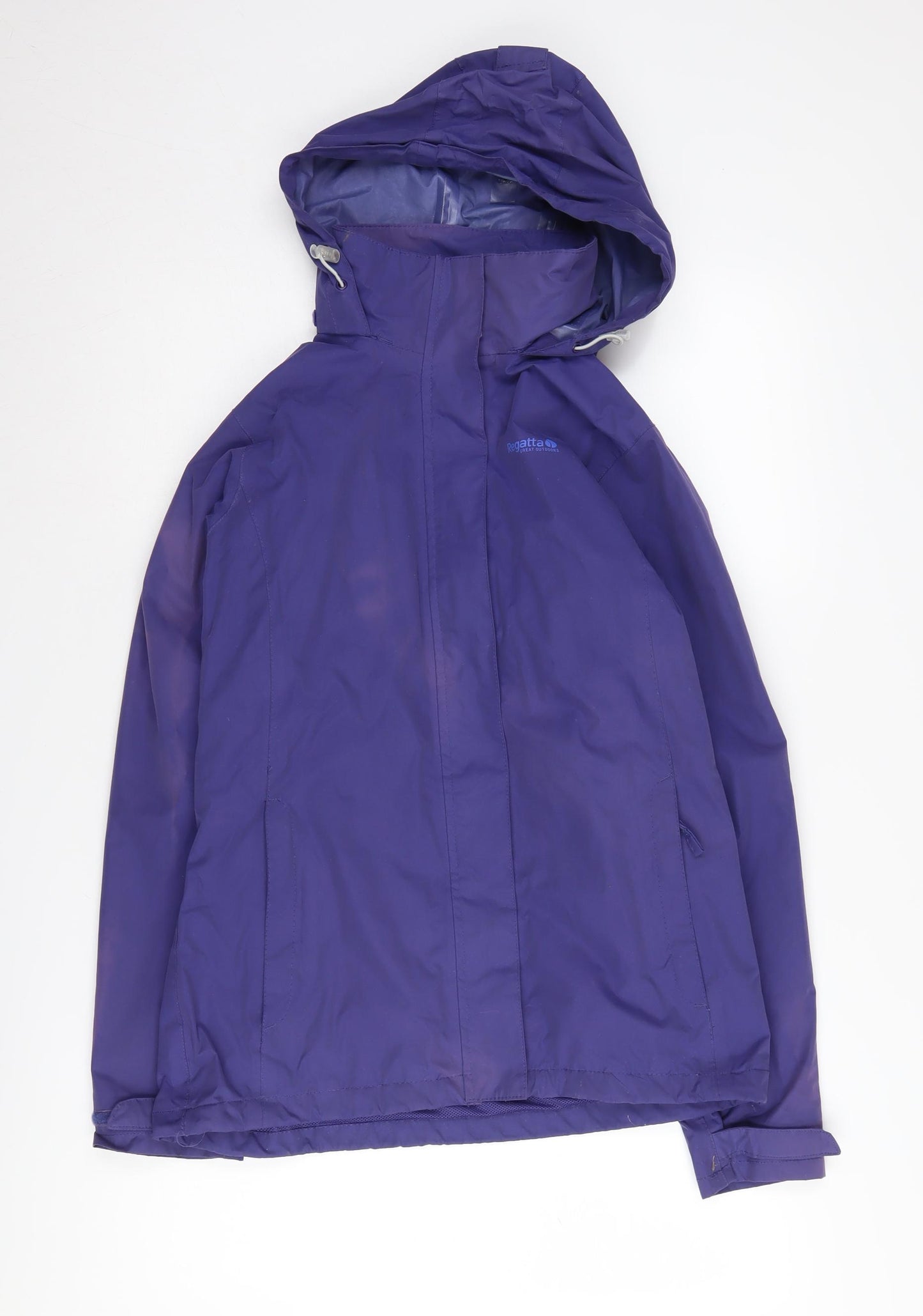 Regatta Women's Purple Waterproof Rain Jacket Size 10