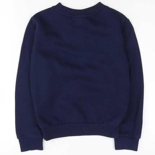 McKenzie Boys Blue Crew Neck Pullover Sweatshirt 8-10 Years