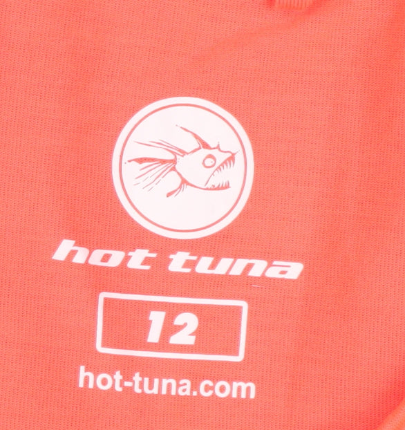 Hot Tuna Women's Orange Polyester Tank Top Size 12