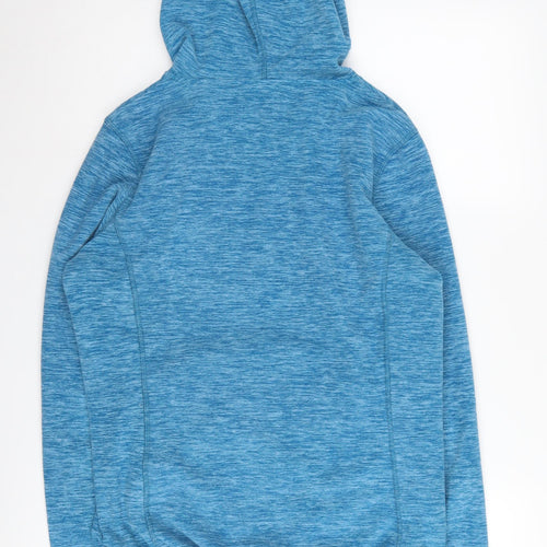 Peter Storm Women's Blue Fleece Pullover Hoodie Size 12