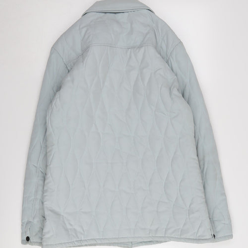 Jack Murphy Women's Blue Quilted Jacket Size 14