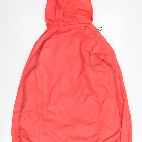 Regatta Women's Red Waterproof Rain Coat Jacket Size 14