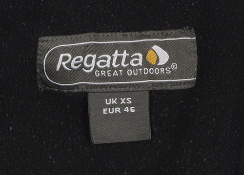 Regatta Women's Black Fleece 1/4 Zip Pullover XS