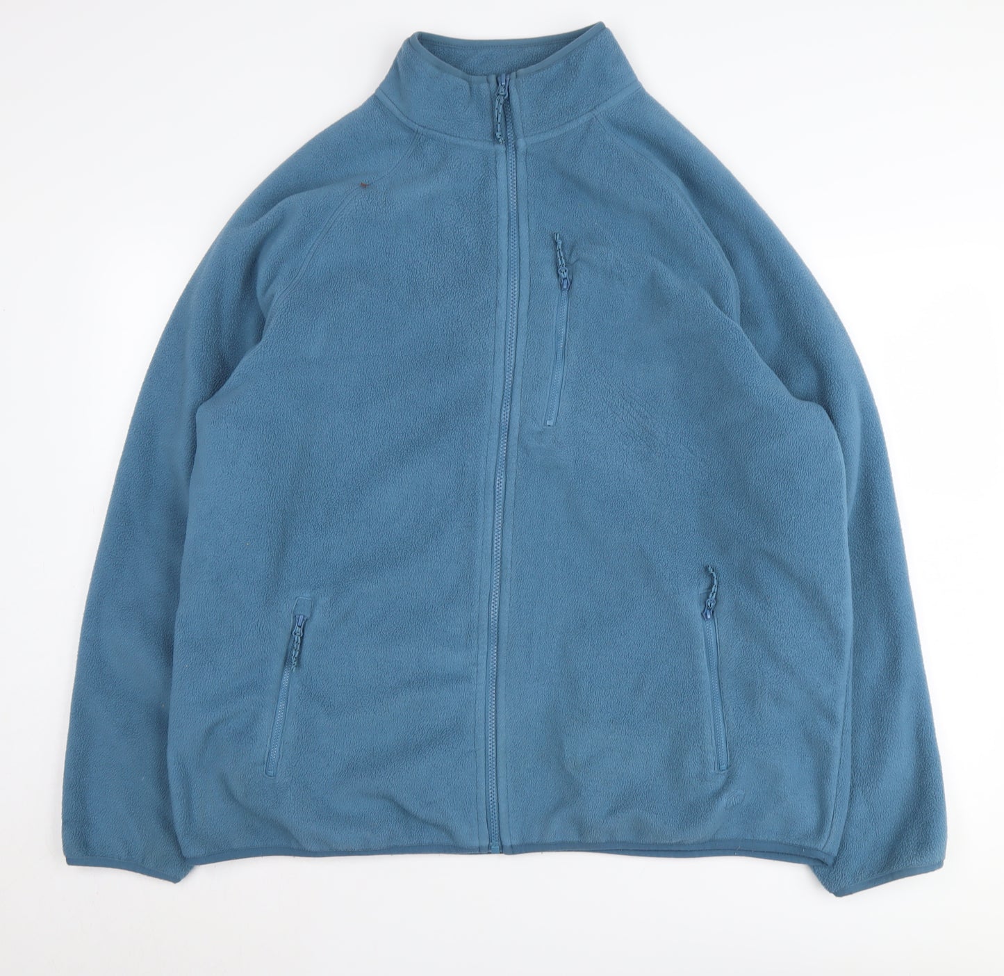 Marks and Spencer Men's Blue Fleece Jacket 2XL