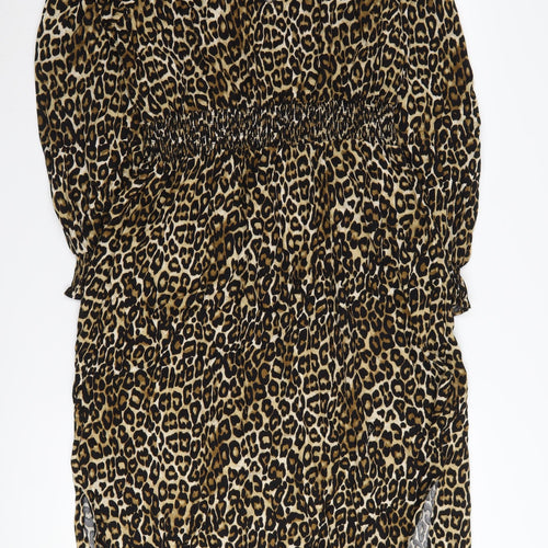Dorothy Perkins Women's Animal Print V-Neck Dress