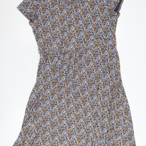 Seasalt Cornwall Women's Multicoloured Shift Dress Size 20