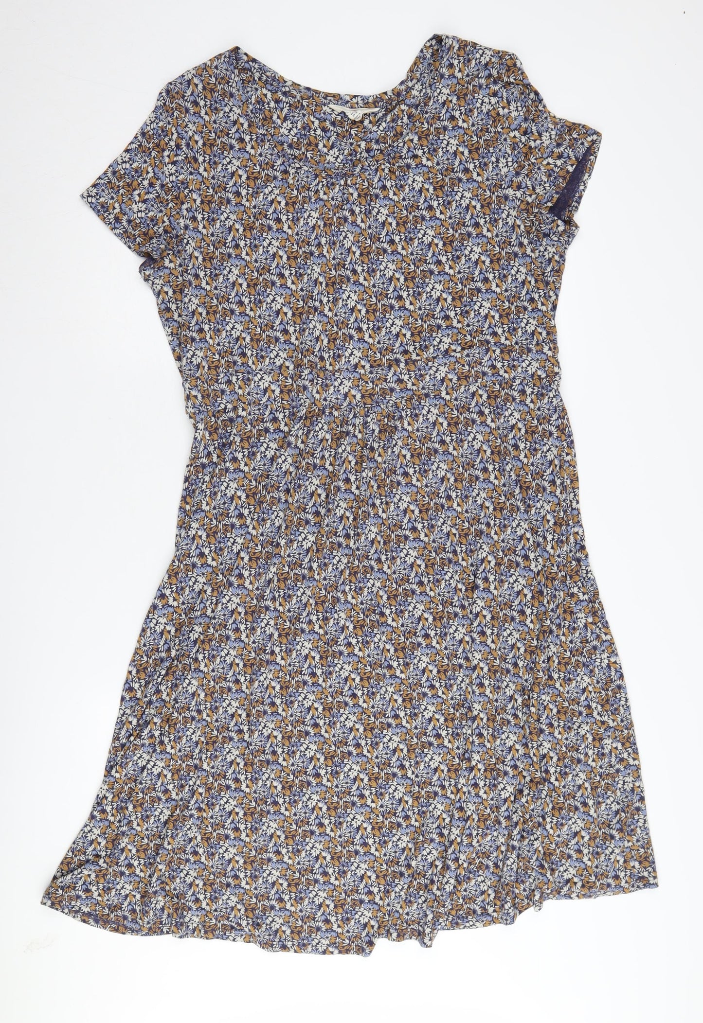 Seasalt Cornwall Women's Multicoloured Shift Dress Size 20