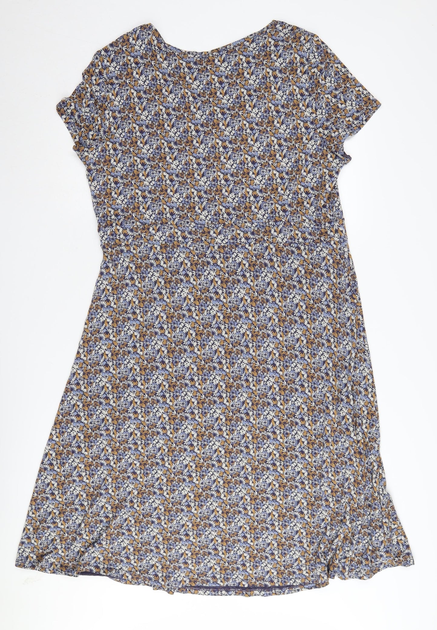 Seasalt Cornwall Women's Multicoloured Shift Dress Size 20