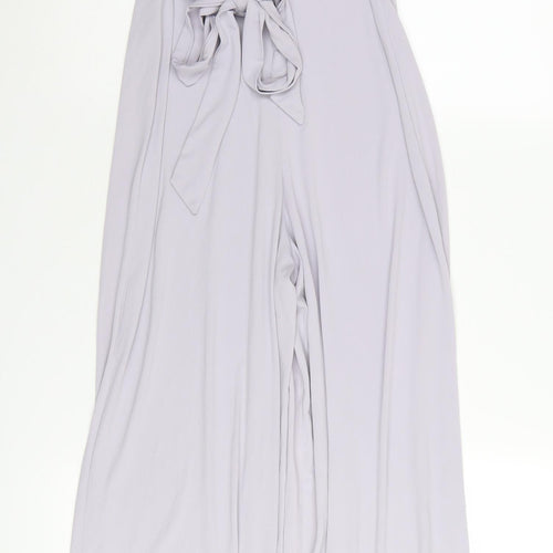New Look Women’s Grey Sleeveless Jumpsuit Size 10