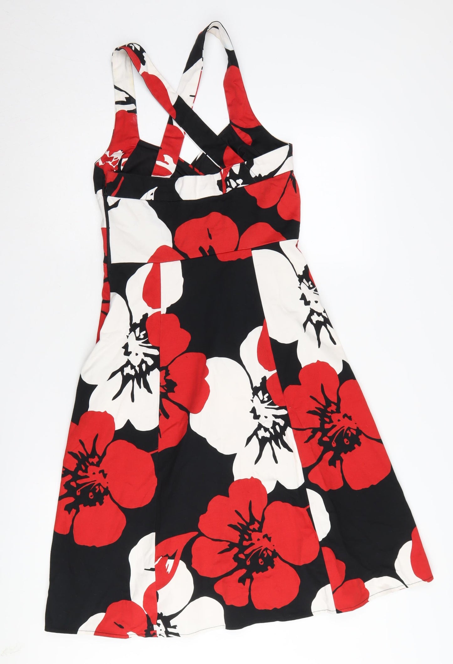 Wallis Women's Floral Halter A-Line Dress, Size 8