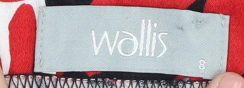 Wallis Women's Floral Halter A-Line Dress, Size 8