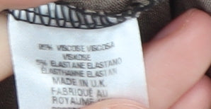 Dorothy Perkins Women’s Black Geometric Skirt Size 18