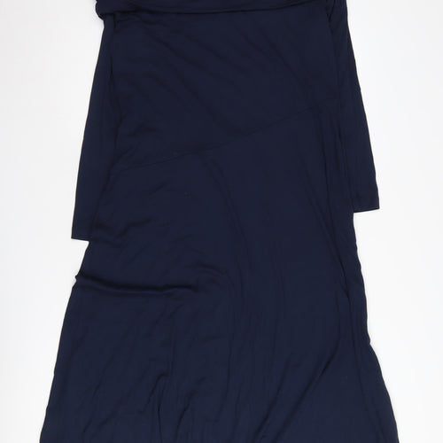 Marks and Spencer Women's Blue Sheath Midi Dress