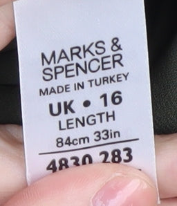 Marks and Spencer Women's Multicoloured Geometric Pleated Skirt