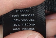 ASOS Women's Black Stripe Midi Skirt Size 14 Button Knit