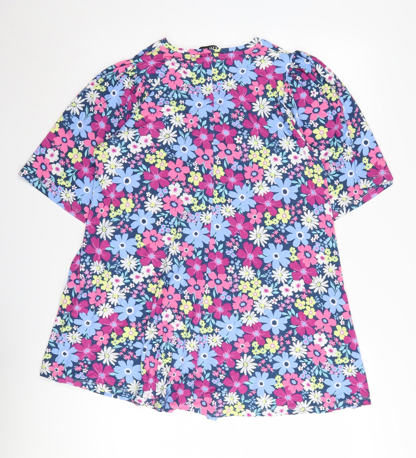 Yours Women's Multicoloured Floral Blouse Size 16