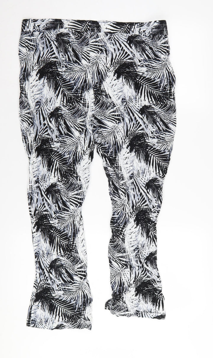 Damart Women's Black Trousers, Size 16, Viscose