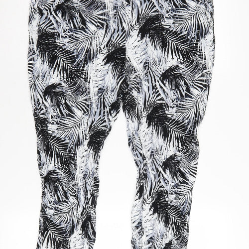 Damart Women's Black Trousers, Size 16, Viscose