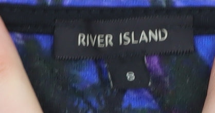 River Island Women's Multicoloured Maxi Dress, Size S