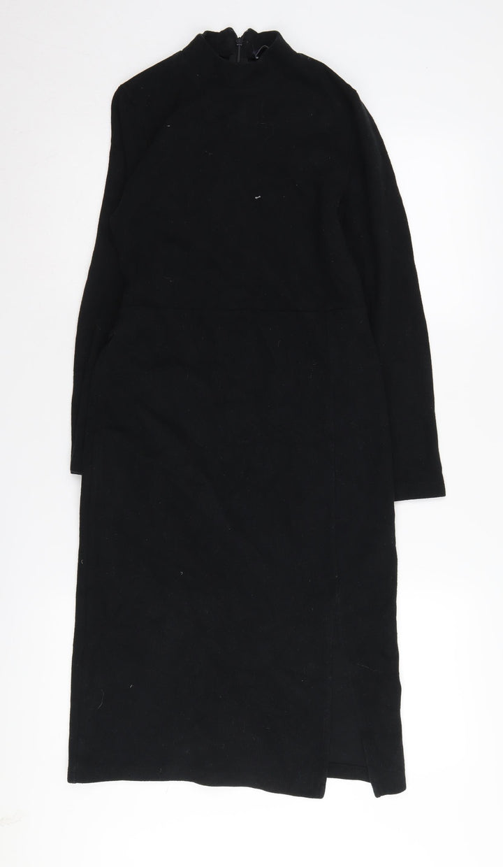 Marks and Spencer Black Women's Long Sleeve Dress UK 8